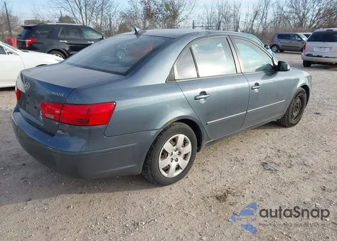 2009 Hyundai Sonata Gls from USA, damaged, VIN 5NPET46C79H573029